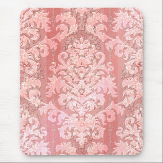 Damask Cut Velvet, Antique Lace Mouse Pad