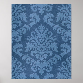 Damask Cut Velvet, Tapestry Poster