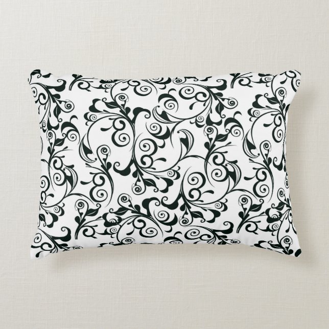 Damask Decorative Pillow (Front)