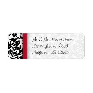 Damask Delight Label