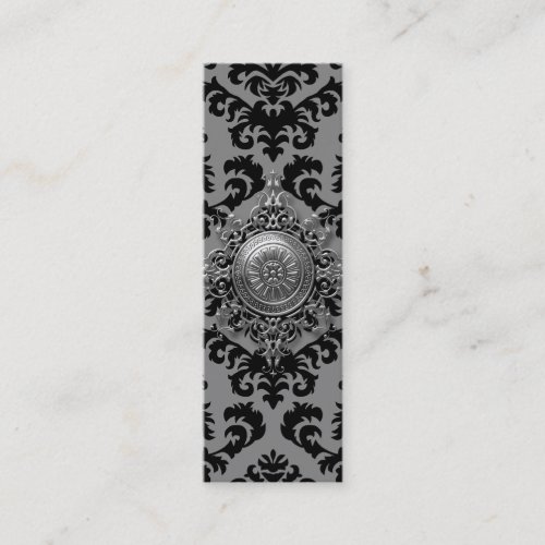 Damask Design, Filigree Medallion Business Cards