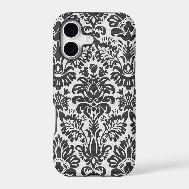 Damask Design Iphone Case (Back)