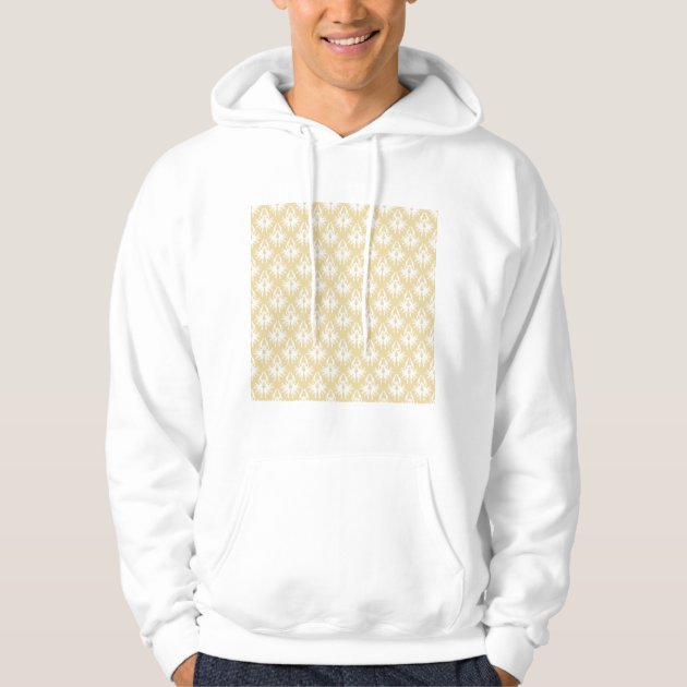 gold color hoodie