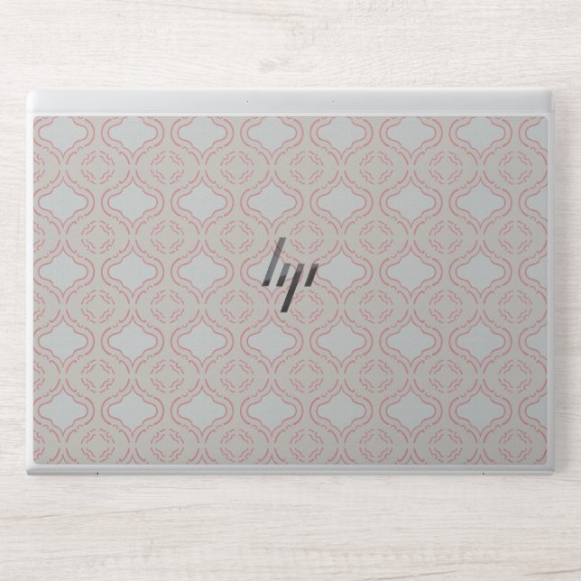 damask-digital-5 HP laptop skin (Front)