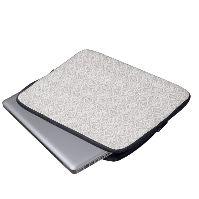 damask-digital laptop sleeve (Front Bottom)