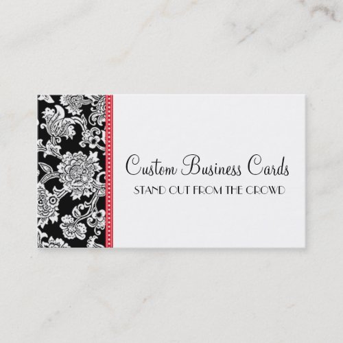 Damask Dot Business Card