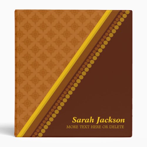 Damask Dots Dina  Album Folder Binder