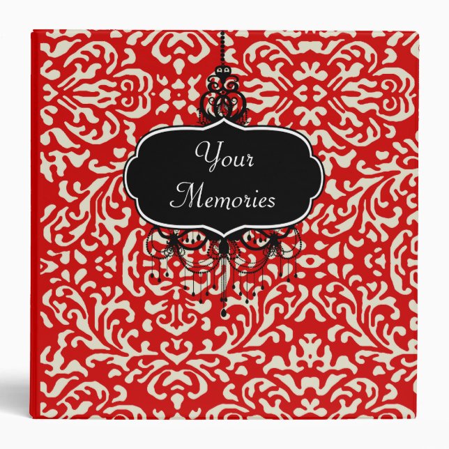 Damask Dream - Designer Binder / Photo Album (Front)