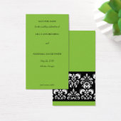 Damask Envy Save The Date Card (Desk)