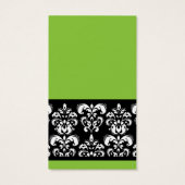 Damask Envy Save The Date Card (Back)