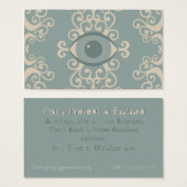 Damask Eyeball Psychic Reader Cards (Front & Back)