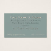 Damask Eyeball Psychic Reader Cards (Back)