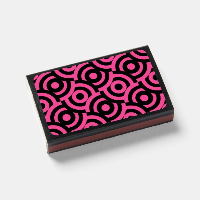 Damask Fabric Decorative Print Matchboxes (Front Closed)