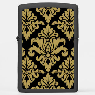Damask Fabric decorative Print Zippo Lighter