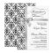 Damask Faux Silver Ribbon Rehearsal Dinner