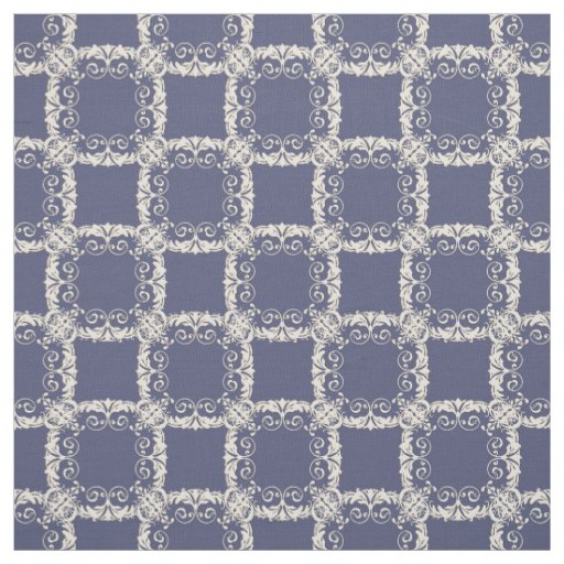 damask floral golden seamless pattern fabric