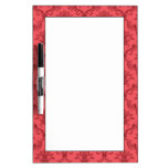 Damask floral pattern Dry-Erase board