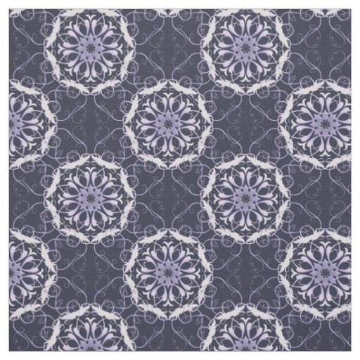 damask floral pattern fabric