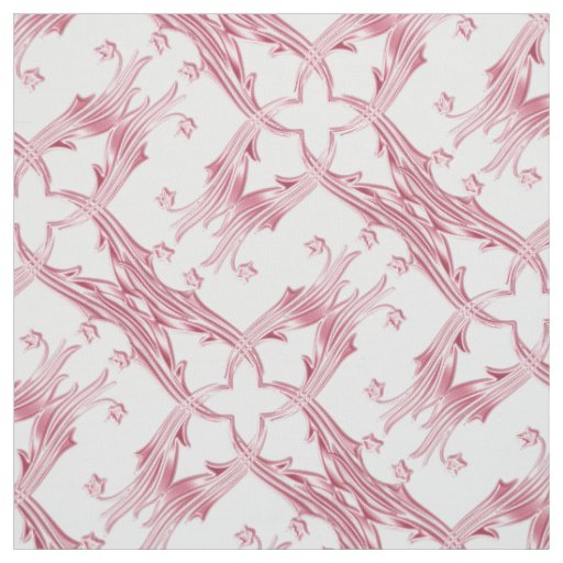 damask floral pattern fabric