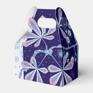 Damask Frost Flower Favor Box