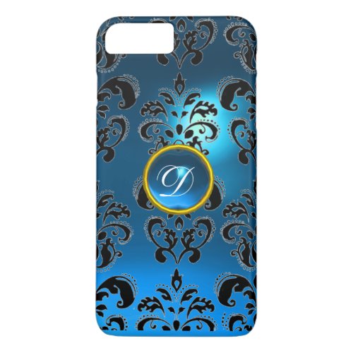 DAMASK GEM MONOGRAM blue iPhone 8 Plus7 Plus Case