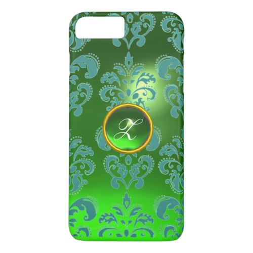 DAMASK GEM MONOGRAM green iPhone 8 Plus7 Plus Case