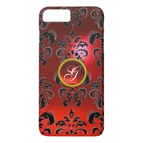 DAMASK GEM MONOGRAM red iPhone 8 Plus7 Plus Case