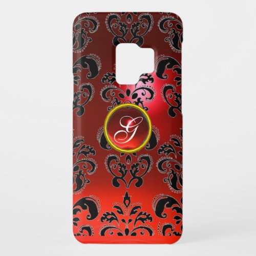 DAMASK GEM MONOGRAM red Case_Mate Samsung Galaxy S9 Case