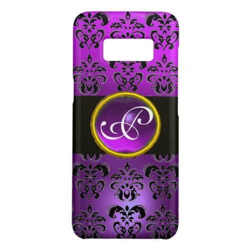 DAMASK GEM MONOGRAM Violet  Purple Amethyst Case_Mate Samsung Galaxy S8 Case