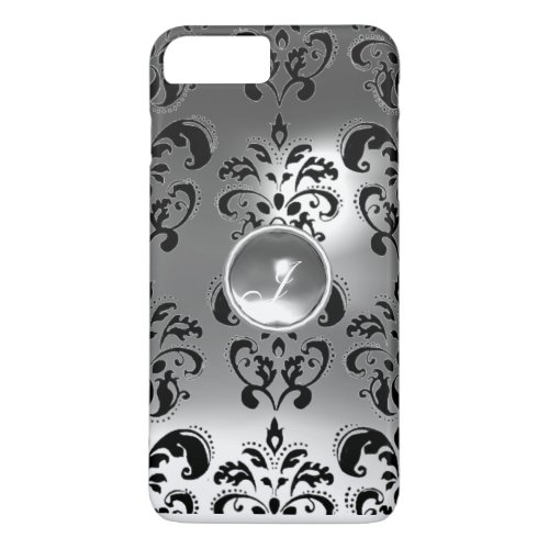 DAMASK GEM MONOGRAM white iPhone 8 Plus7 Plus Case