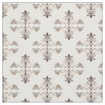 Damask golden element. fabric