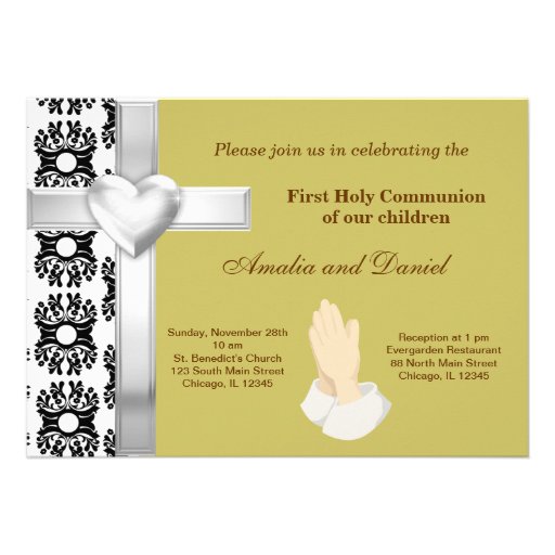 Personalised Holy Communion Invitations 7