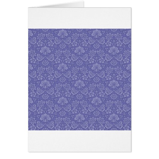 Damask in Blue Cards (Front)