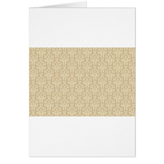 Damask in cream color (Front)