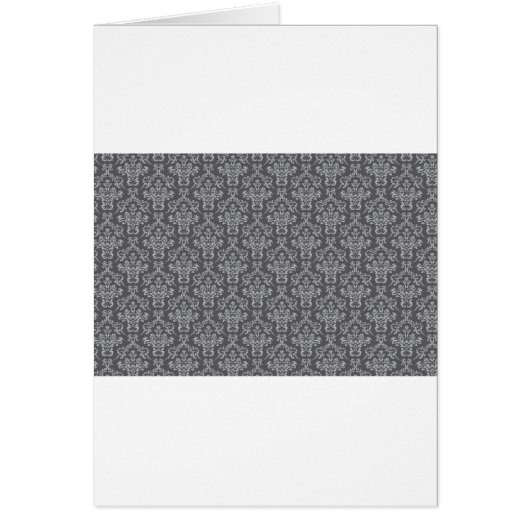 Damask in Grey Cards (Front)