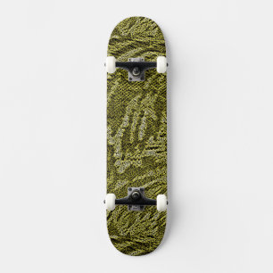 Damask In Perspective Skateboard Deck