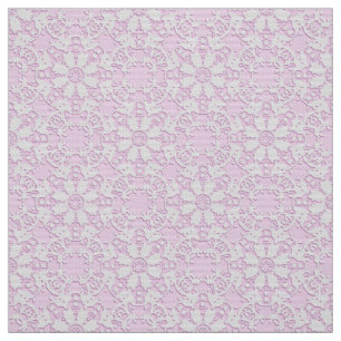 Damask lace fabric