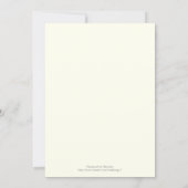 Damask lavender, gray, ivory wedding bridal shower invitation (Back)