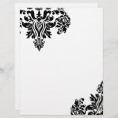 Damask Letterhead (Front/Back)
