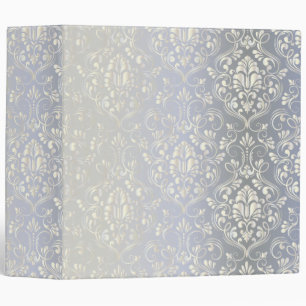 Damask luxury vintage 3 ring binder