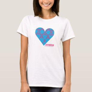 Damask Magenta-Aqua 3 T-Shirt