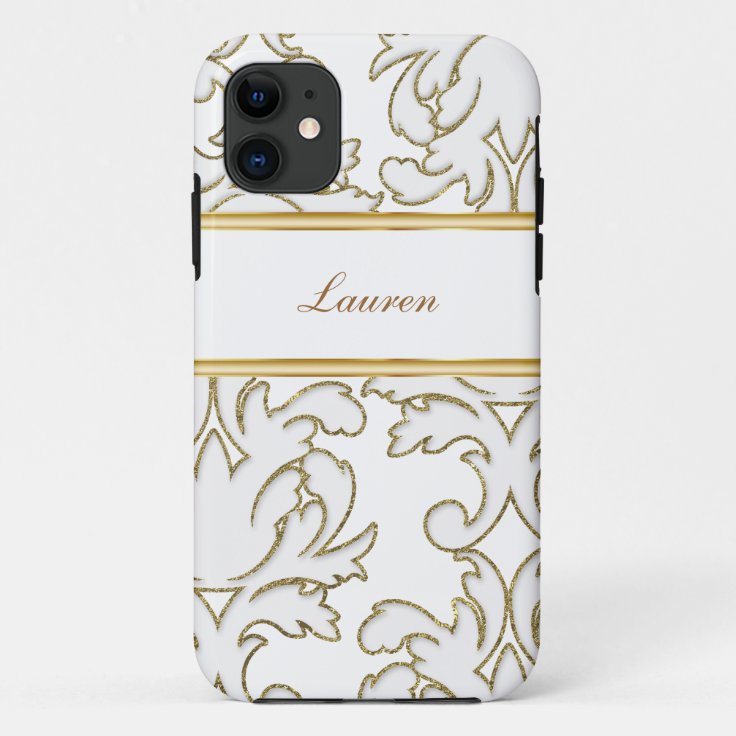 Damask Monogram iPhone 5 Cases Zazzle