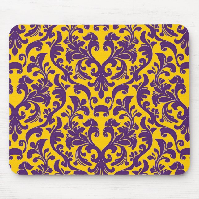 Damask Mouse Pad (Front)
