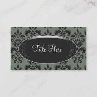 Damask Opal Business Card