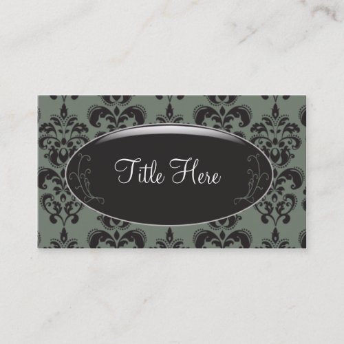 Damask Opal Business Card