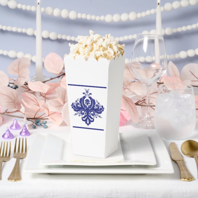 Damask ornament  favor boxes (Wedding)