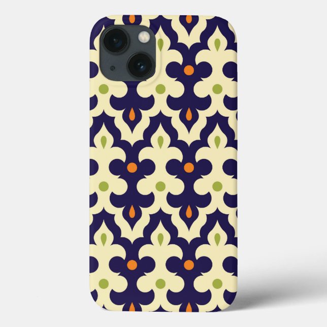 Damask paisley arabesque wallpaper pattern Case-Mate iPhone case (Back)