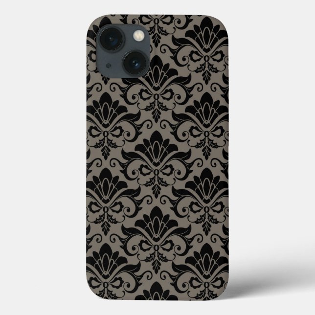 Damask Pattern 2 Case-Mate iPhone Case (Back)