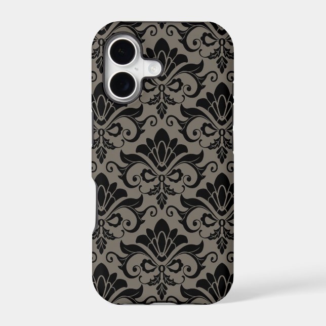 Damask Pattern 2 Iphone Case (Back)