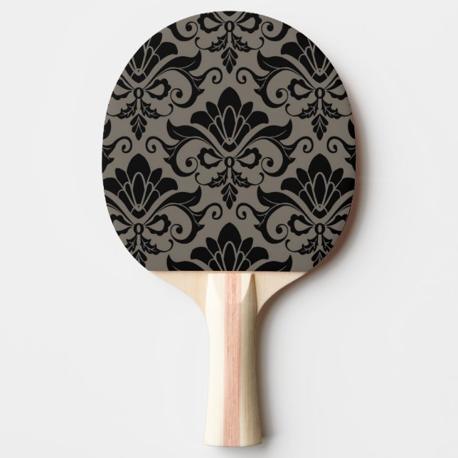 Damask Pattern 2 Ping-Pong Paddle (Front)